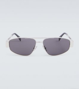 Celine EyewearTriomphe Metal 03 aviator sunglasses Celine EyewearTriomphe Metal 03 aviator sunglasses
