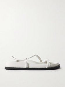 Twist leather slingback sandals Twist leather slingback sandals