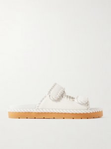 Jack braided leather slides Jack braided leather slides