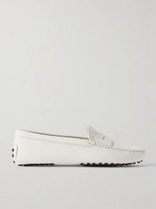 Gommino textured-leather loafers Gommino textured-leather loafers