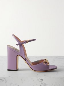 Lady horsebit-detailed leather sandals Lady horsebit-detailed leather sandals