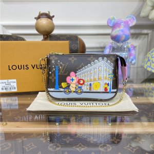Louis Vuitton Mini Pochette Accessoires Pink Louis Vuitton Mini Pochette Accessoires Pink