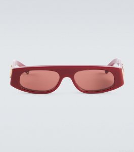 GucciLogo flat-top sunglasses GucciLogo flat-top sunglasses