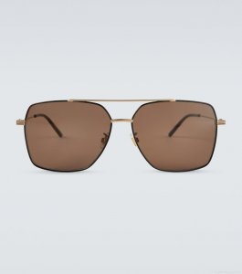 GucciSquare-frame metal sunglasses GucciSquare-frame metal sunglasses