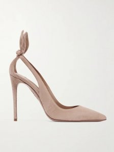 Bow Tie 105 suede pumps Bow Tie 105 suede pumps