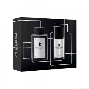 Kit Perfume Banderas The Secret Masculino Eau de Toilette 100 ml + Desodorante 150 ml Kit Perfume Banderas The Secret Masculino Eau de Toilette 100 ml + Desodorante 150 ml