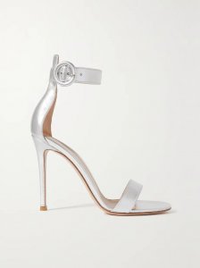 Portofino 105 metallic leather sandals Portofino 105 metallic leather sandals