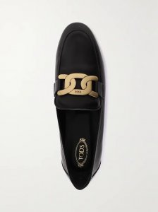 Embellished leather loafers Embellished leather loafers