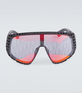 Dior EyewearDior3D M1U shield sunglasses Dior EyewearDior3D M1U shield sunglasses