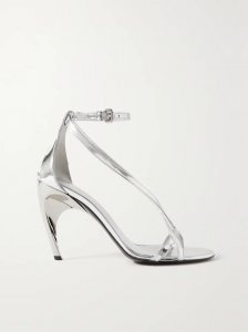 Armadillo mirrored-leather sandals Armadillo mirrored-leather sandals