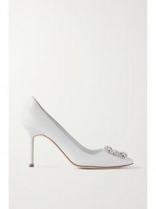 Hangisi 90 embellished leather pumps Hangisi 90 embellished leather pumps