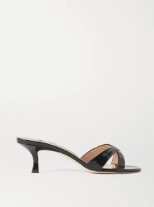 Callamu 50 patent-leather mules Callamu 50 patent-leather mules