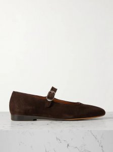 Suede Mary Jane ballet flats Suede Mary Jane ballet flats