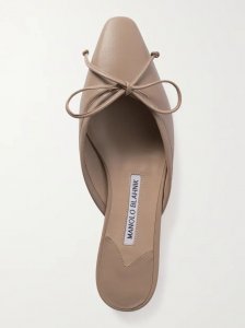 Ballerimu leather point-toe mules Ballerimu leather point-toe mules