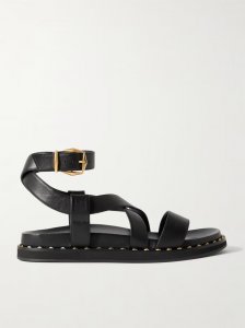 Blaise stud-embellished leather sandals Blaise stud-embellished leather sandals