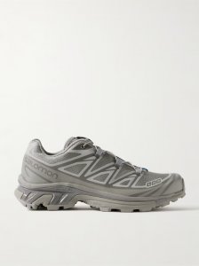 XT-6 rubber-trimmed mesh sneakers XT-6 rubber-trimmed mesh sneakers