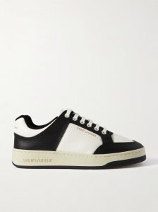 SL61 logo-print leather sneakers SL61 logo-print leather sneakers