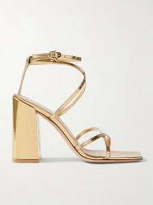Metal 95 metallic patent-leather sandals Metal 95 metallic patent-leather sandals