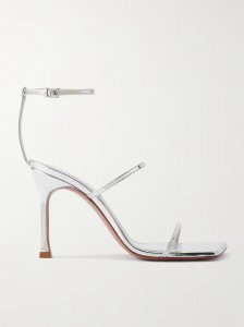 Maya mirrored-leather sandals Maya mirrored-leather sandals