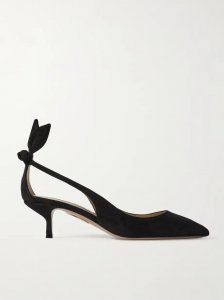 Bow Tie 50 suede pumps Bow Tie 50 suede pumps