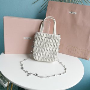 MIUMIU HANDBAG BROWN MIUMIU HANDBAG BROWN