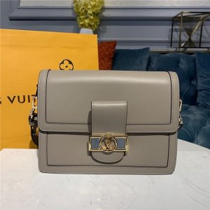 Louis Vuitton Dauphine MM Other Leather Galet Louis Vuitton Dauphine MM Other Leather Galet