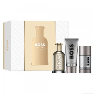 Kit Hugo Boss Bottled Fragances Edp Perfume Masculino 100 ml + Desodorante 75 ml + Gel de Banho 100 ml Kit Hugo Boss Bottled Fragances Edp Perfume Masculino 100 ml + Desodorante 75 ml + Gel de Banho 100 ml