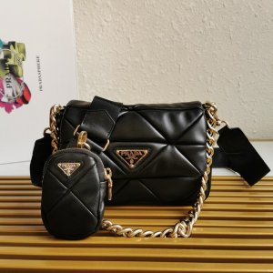 PRADA CROSSBODY BAG MARIO black PRADA CROSSBODY BAG MARIO black
