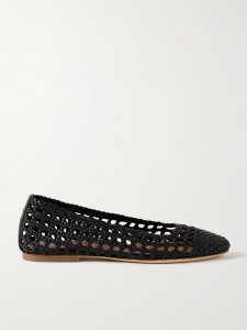 Nell woven leather ballet flats Nell woven leather ballet flats