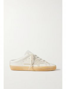 Superstar Sabot distressed leather slip-on sneakers Superstar Sabot distressed leather slip-on sneakers