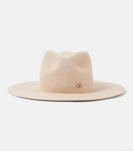 Ruslan BaginskiyEmbellished shearling fedora Ruslan BaginskiyEmbellished shearling fedora