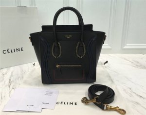 Celine Nano Luggage Double Stitching (Varied Colors) Celine Nano Luggage Double Stitching (Varied Colors)