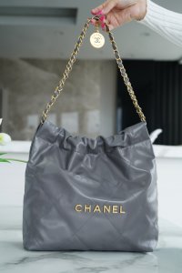 CHANEL HANDBAG Gray CHANEL HANDBAG Gray