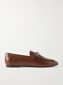 Embellished leather loafers Embellished leather loafers