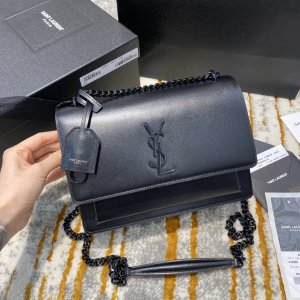 YVES SAINT LAURENF CROSSBODY BAG black YVES SAINT LAURENF CROSSBODY BAG black