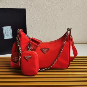 PRADA HANDBAG Hobo red PRADA HANDBAG Hobo red