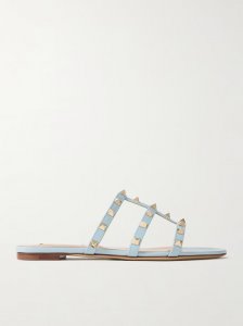 Rockstud leather sandals Rockstud leather sandals
