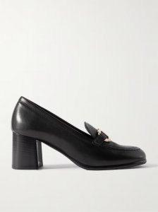 Marlena embellished leather loafers Marlena embellished leather loafers