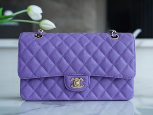 CHANEL HANDBAG purple CHANEL HANDBAG purple