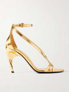 Armadillo metallic leather sandals Armadillo metallic leather sandals