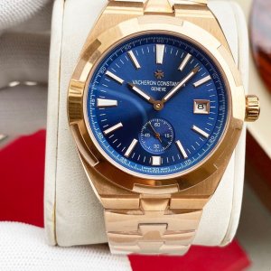 Vacheron Constantin Overseas Collection Men’s 2-Hand Semi-Mechanical Wristwatch Vacheron Constantin Overseas Collection Men’s 2-Hand Semi-Mechanical Wristwatch
