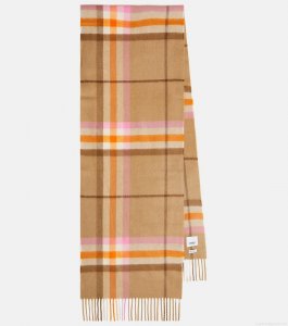 BurberryBurberry Check cashmere scarf BurberryBurberry Check cashmere scarf