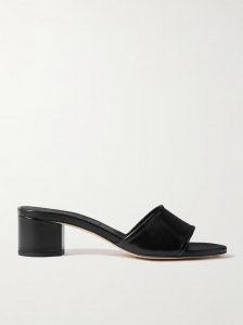 Jovia leather mules Jovia leather mules