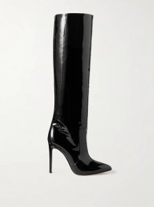 Stiletto patent-leather knee boots Stiletto patent-leather knee boots