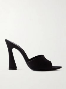 Satin mules Satin mules