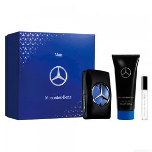Perfume Mercedes Benz Man Coffret Masculino Eau de Toilette 100 ml + Gel de Banho + Miniatura 10 ml Perfume Mercedes Benz Man Coffret Masculino Eau de Toilette 100 ml + Gel de Banho + Miniatura 10 ml