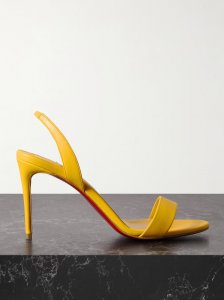 O Marylin 85 leather slingback sandals O Marylin 85 leather slingback sandals