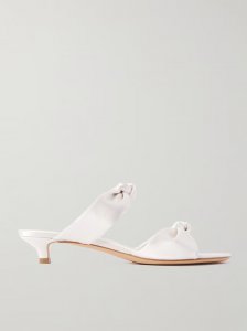 Knot satin sandals Knot satin sandals