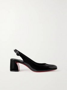 So Jane 55 patent-leather slingback pumps So Jane 55 patent-leather slingback pumps
