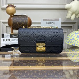 Louis Vuitton Marceau Chain Bag Black Louis Vuitton Marceau Chain Bag Black